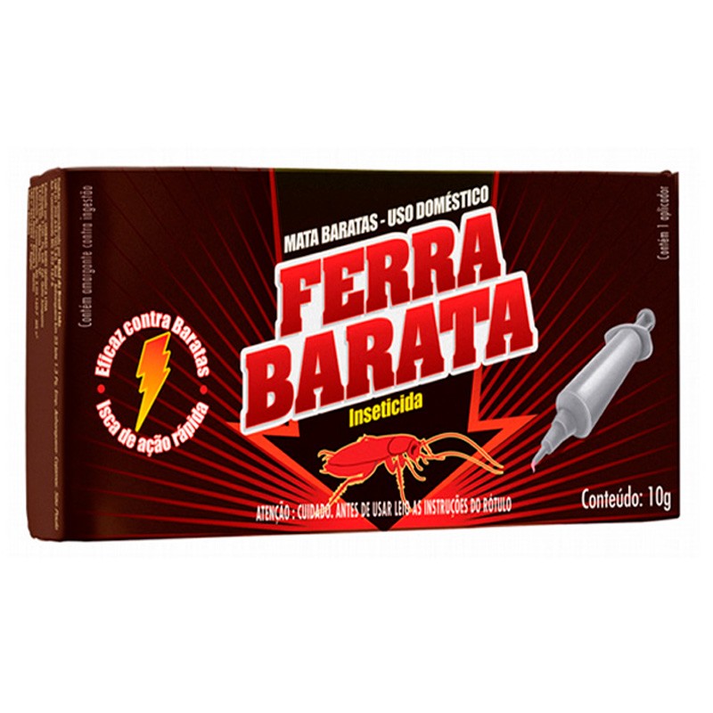 NB FERRA BARATA BARATICIDA EM GEL 10 G