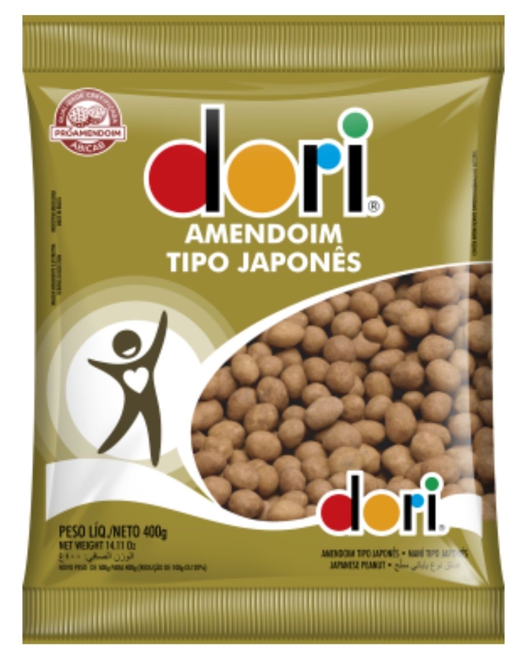 AMENDOIM JAPONES DORI 400 G