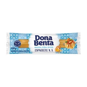 JM MAC. D.BENTA ESPAGTINHO OVO 500 G