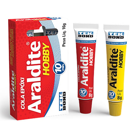 TB COLA ARALDITE TEKB HOBBY 16G C/6UN