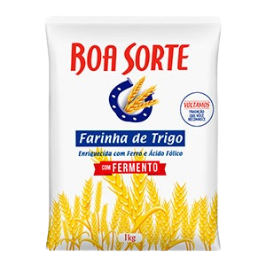 JM FARINHA DE TRIGO B.SORTE C/FERM 1KG 