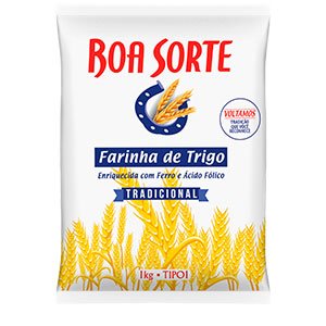 JM FARINHA DE TRIGO B.SORTE 1 KG PLAST