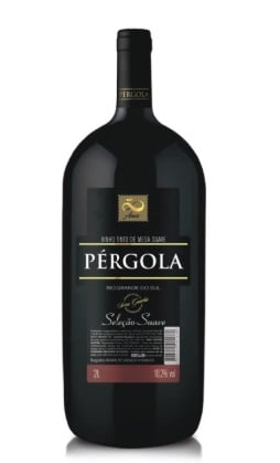 VINHO PERGOLA TINTO SUAVE SELECAO 2 L