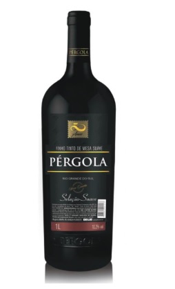VINHO PERGOLA TINTO SUAVE SELECAO 1 L