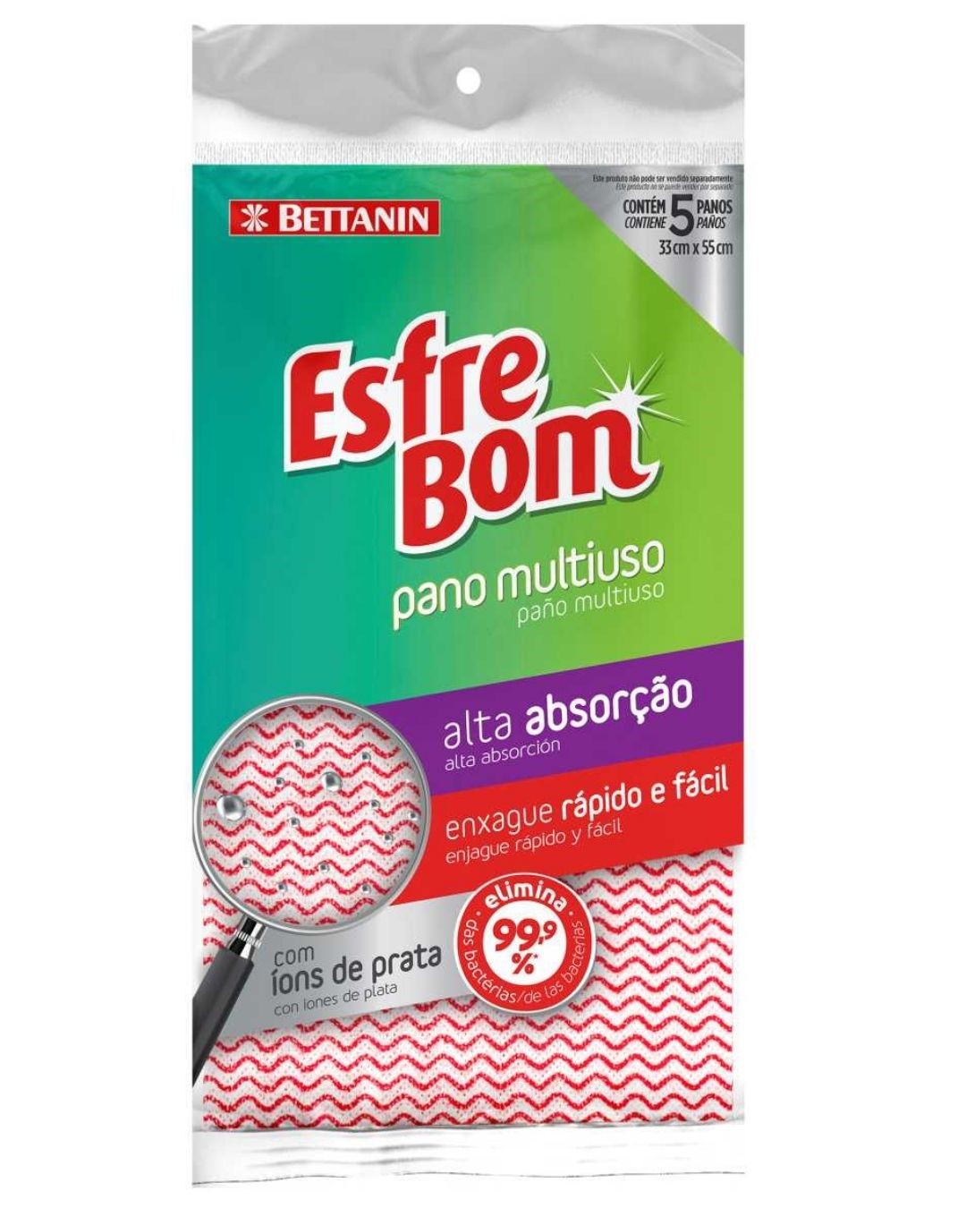 BT PANO ESFR MULTIUSO VERMELHO 49056