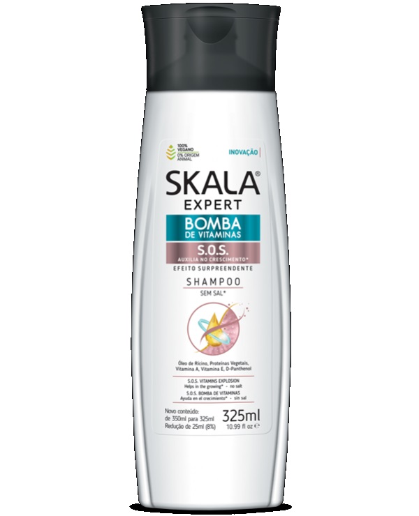 SHAMPOO SKALA 325ML VITMANINAS