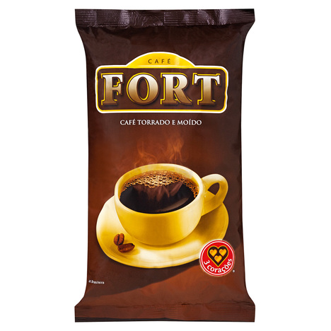CAFE FORT TRES CORAÇÕES 500 G MARROM