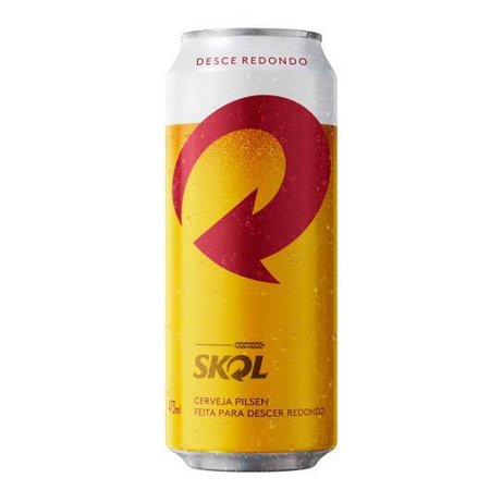 CERVEJA SKOL PILSEN LATA 473 ML