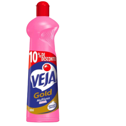 MULTI USO VEJA  FLORAL 500ML ROSA PROMO