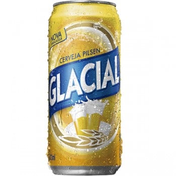 CERVEJA GLACIAL PILSEN LATA 473 ML