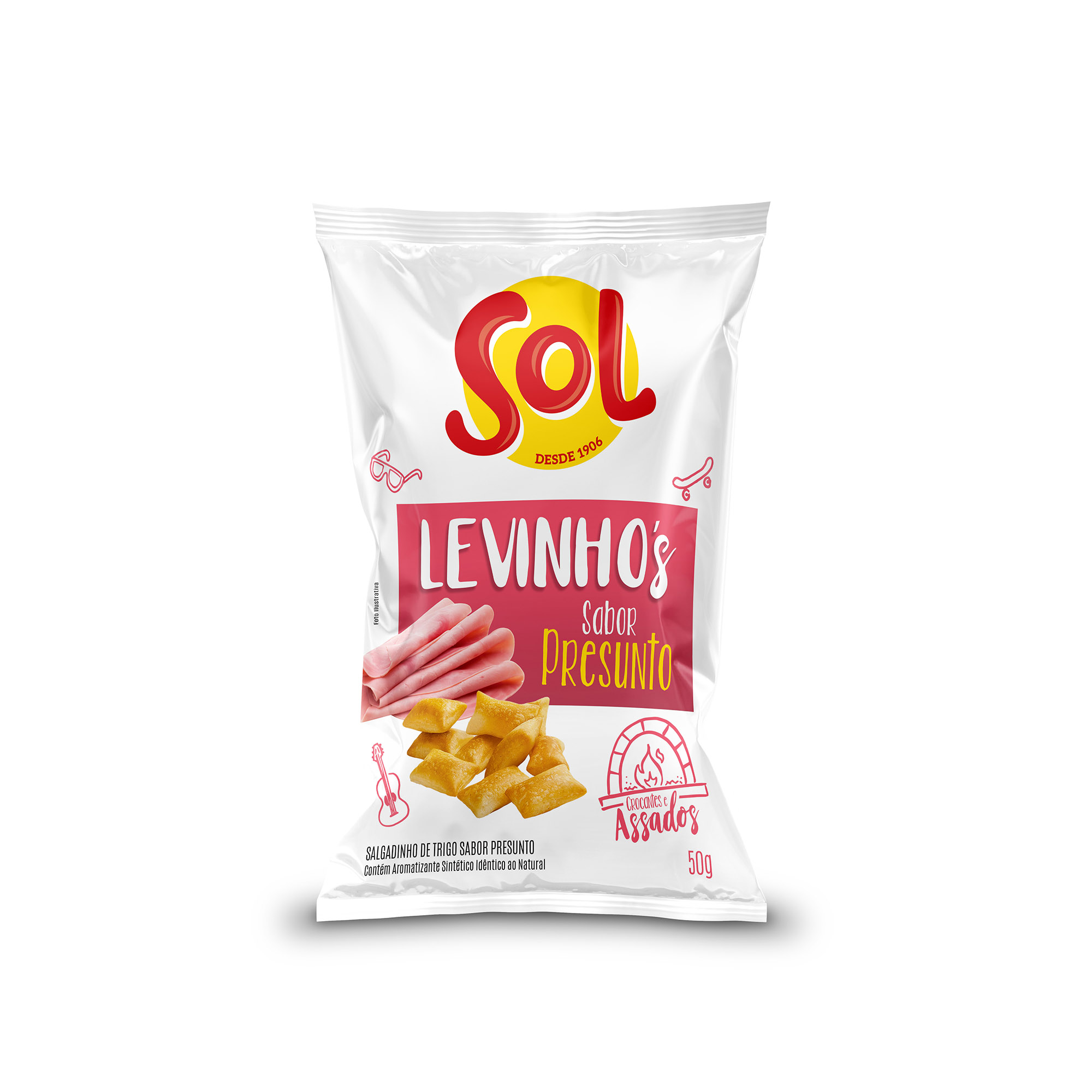 JM SALGADINHO LEVINHOS 50 G PRESUNTO