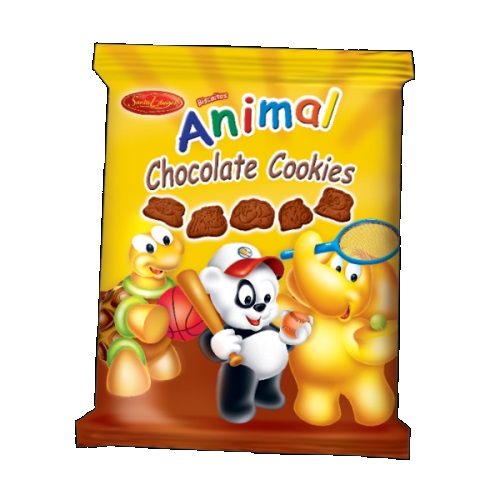 SE BISCOITO ANIMALS CHOCOLATE 100G