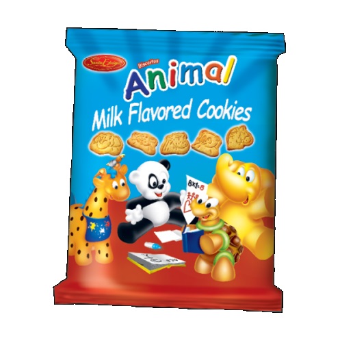 SE BISCOITO ANIMALS LEITE 100G