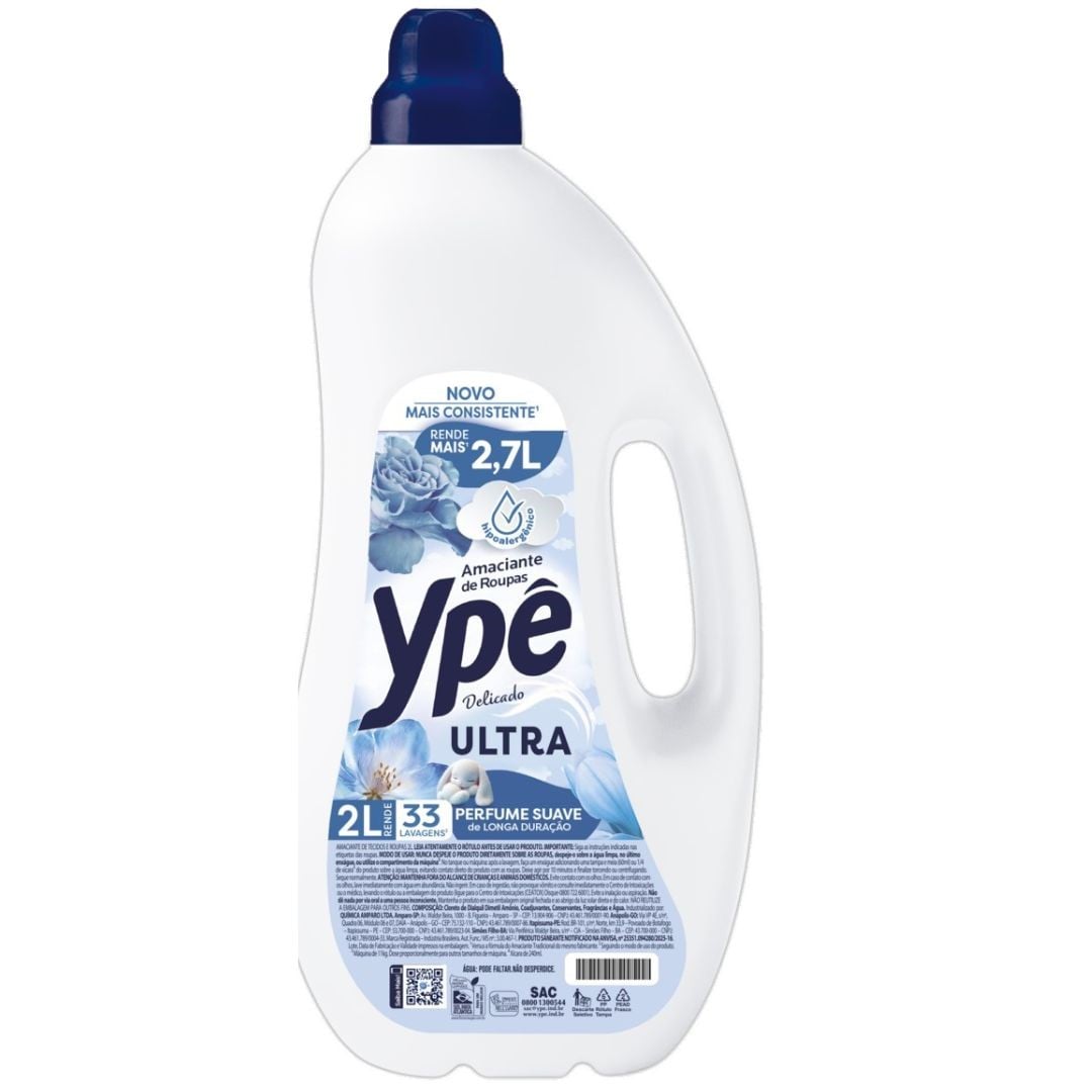 YPE AMACIANTE 2L DELICADO ULTRA BRANCO