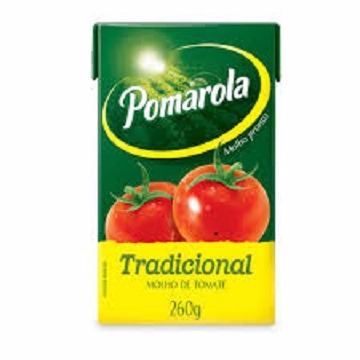MOLHO TOMATE POMAROLA 260G TP TRAD