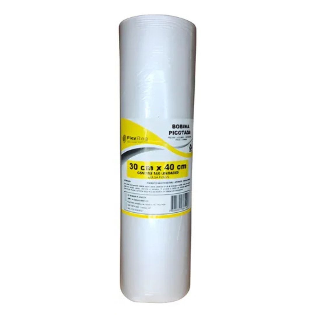 BOBINA PICOTADA FLEXBAG 30X40 ROMANI