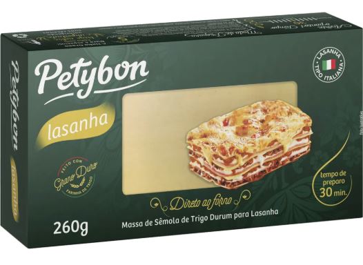 JM LASANHA PETYBON LISA DIR FORNO 260 G