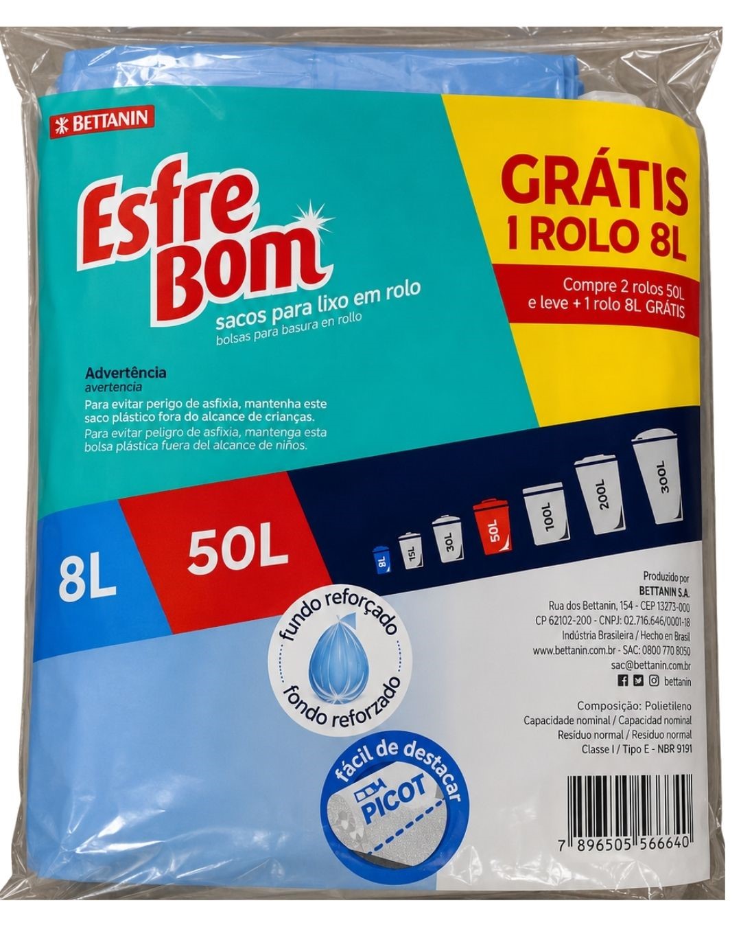 BT SACO LX ROLO ESF PACK 2 X 50L GTS 8L