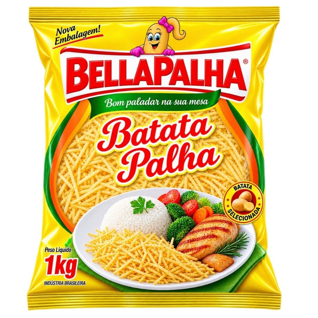 BATATA PALHA BELLA PALHA 1KG