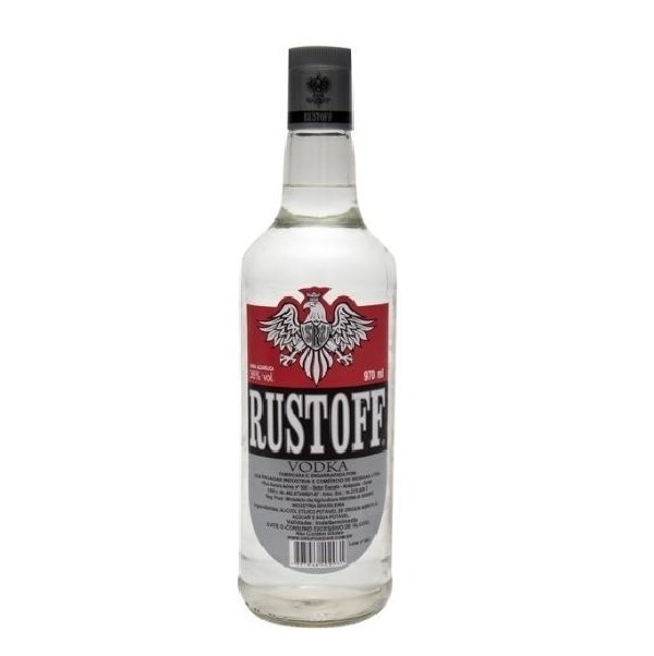 VODKA RUSTOFF VIDRO 970 ML
