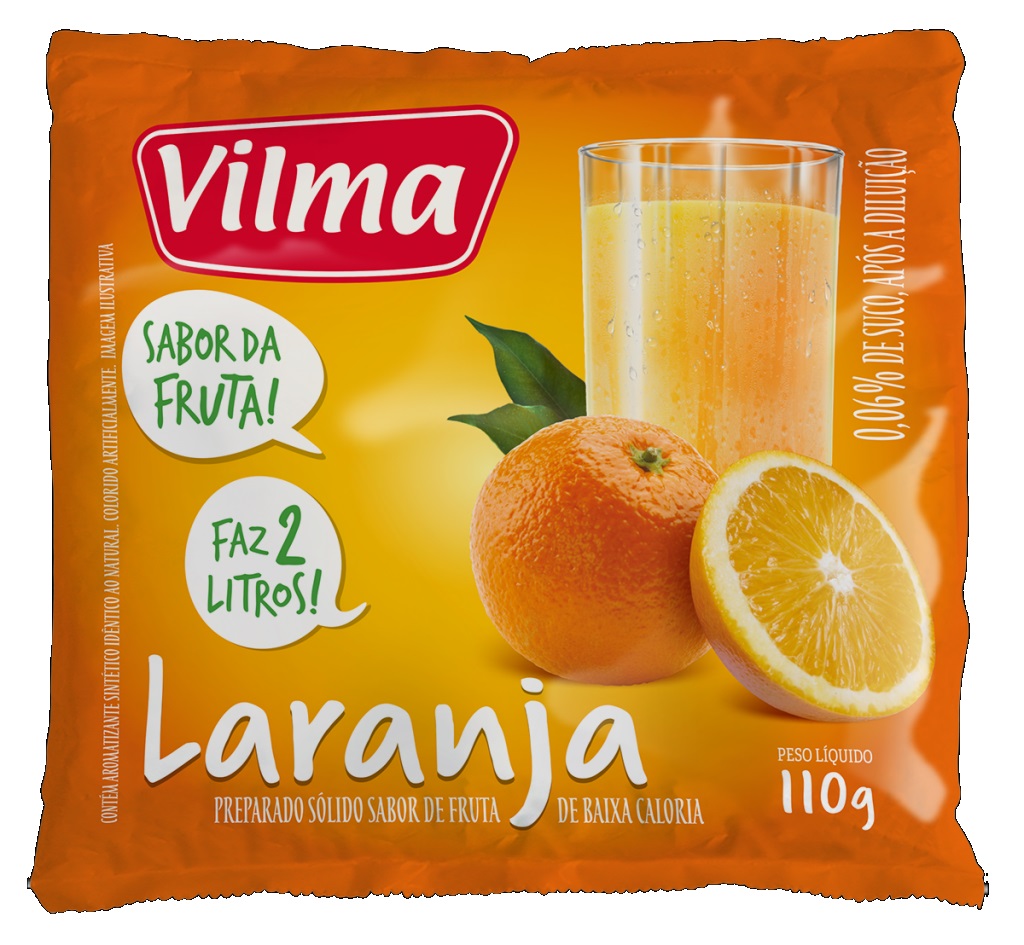 REFRESCO PO VILMA 110 G LARANJA