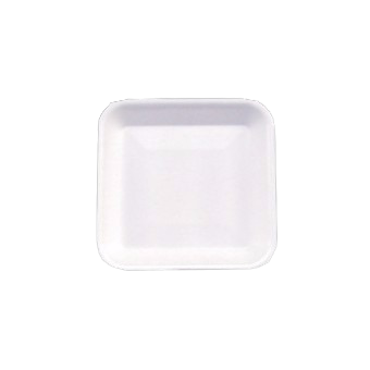 BANDEJA ISOPOR RASA FR01 COPOPLAST 400UN