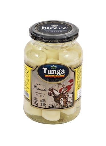 PALMITO PUPUNHA 300 G TOLETE TUNGA