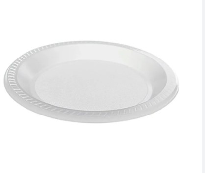 PRATO DESC. 21 CM RASO COPOPLAST C/10