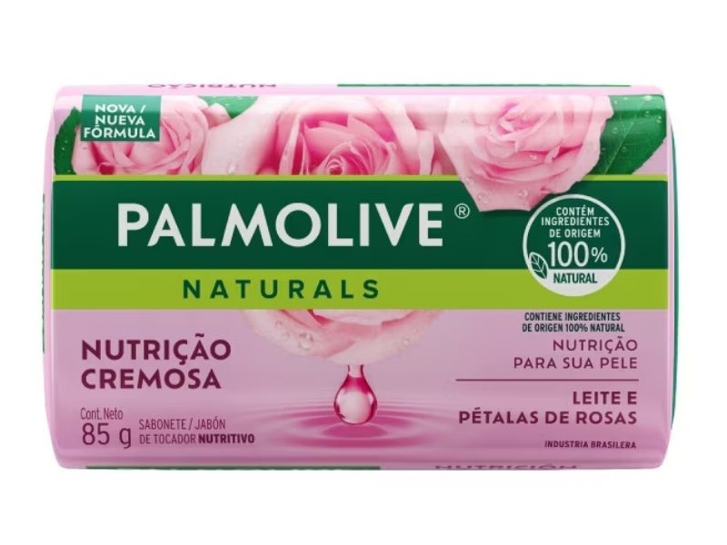 SABONETE PALMOLIVE PETALAS DE ROSA 85 G