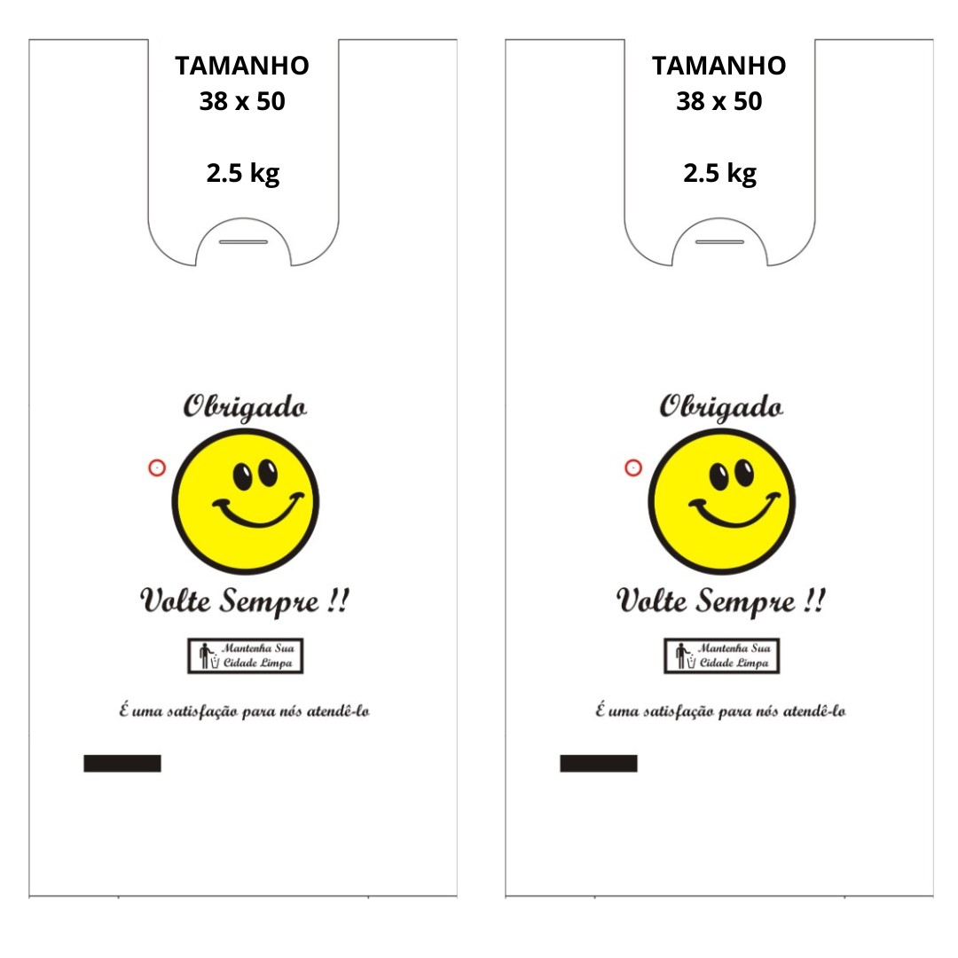 SACOLA PLASTICA 38X50 BCO V.SEMPRE 2.5KG