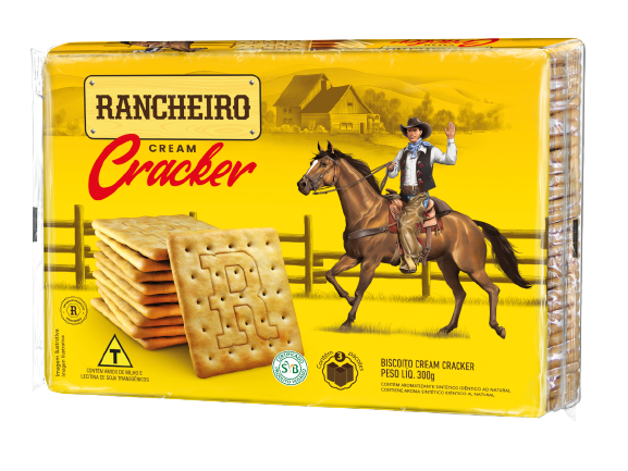 RA BISCOITO RANCHEIRO CREAM CRACKER 300G