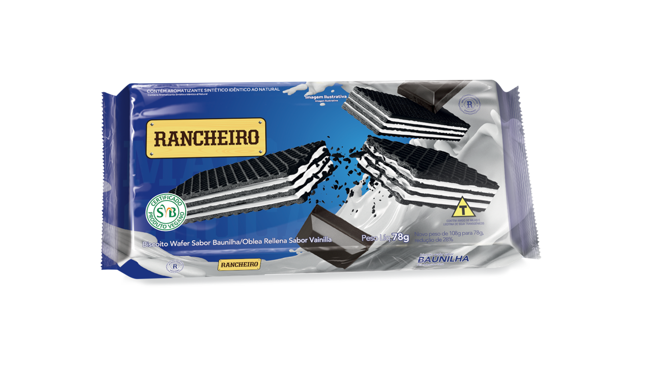 RA WAFER RANCHEIRO BAUNILHA 78 G