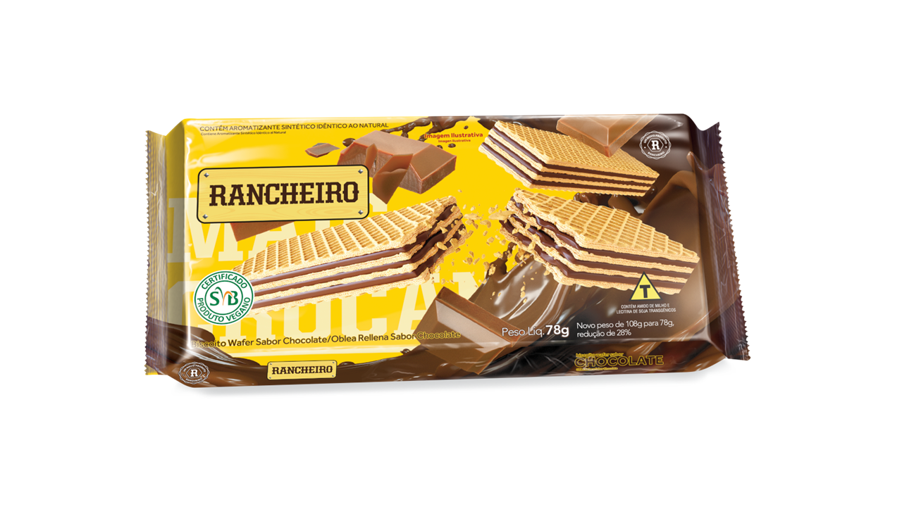 RA WAFER RANCHEIRO CHOCOLATE 78 G