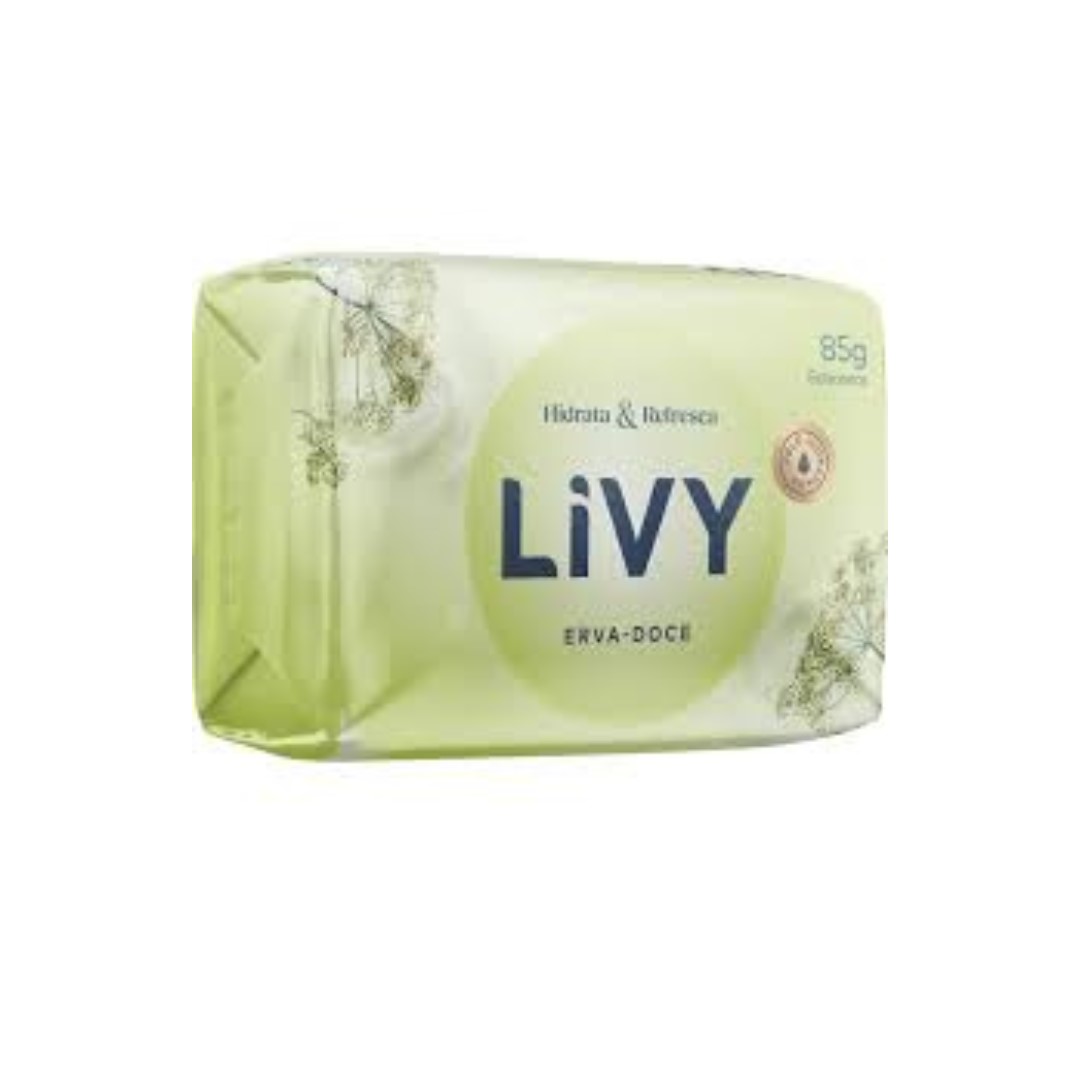 SABONETE LIVY ERVA DOCE 85G VERDE