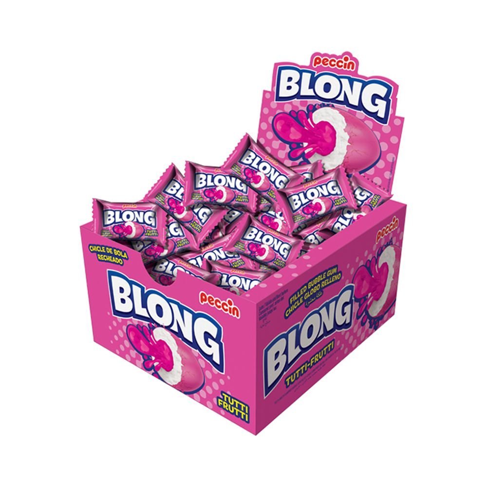 CHICLETE PECCIN BLONG TUTTI FRUTTI 200G