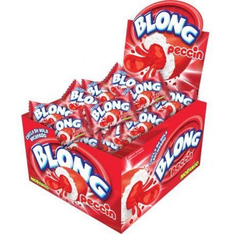 CHICLETE PECCIN BLONG MORANGO 200G
