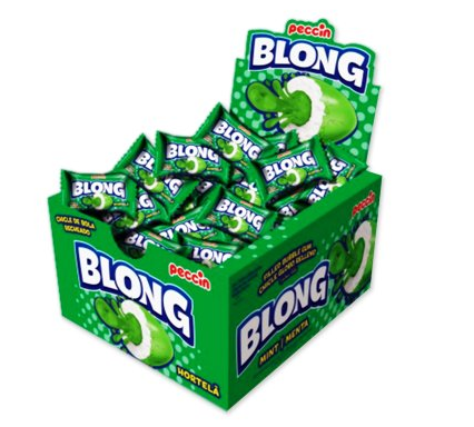 CHICLETE PECCIN BLONG HORTELA 200G