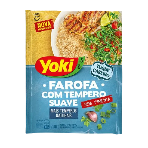 FAROFA PRONTA SUAVE YOKI 200G
