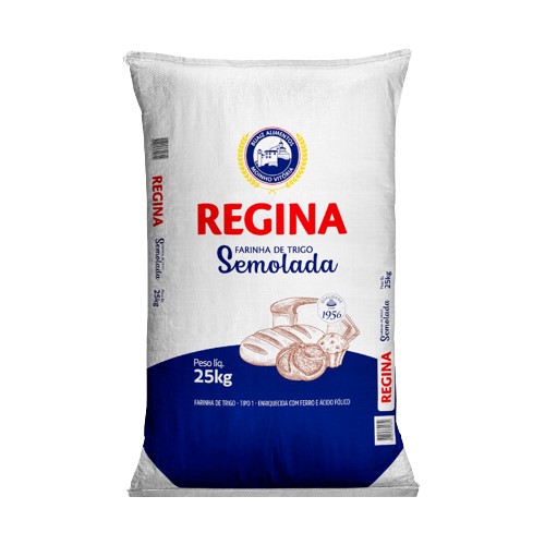 BZ FARINHA D.TRIGO SEMOLADA REGINA 25KG