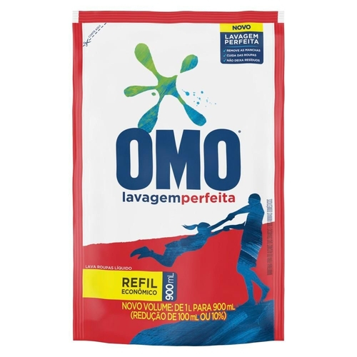 SABAO LIQUIDO 900ML OMO LAV.PERFEITA SC