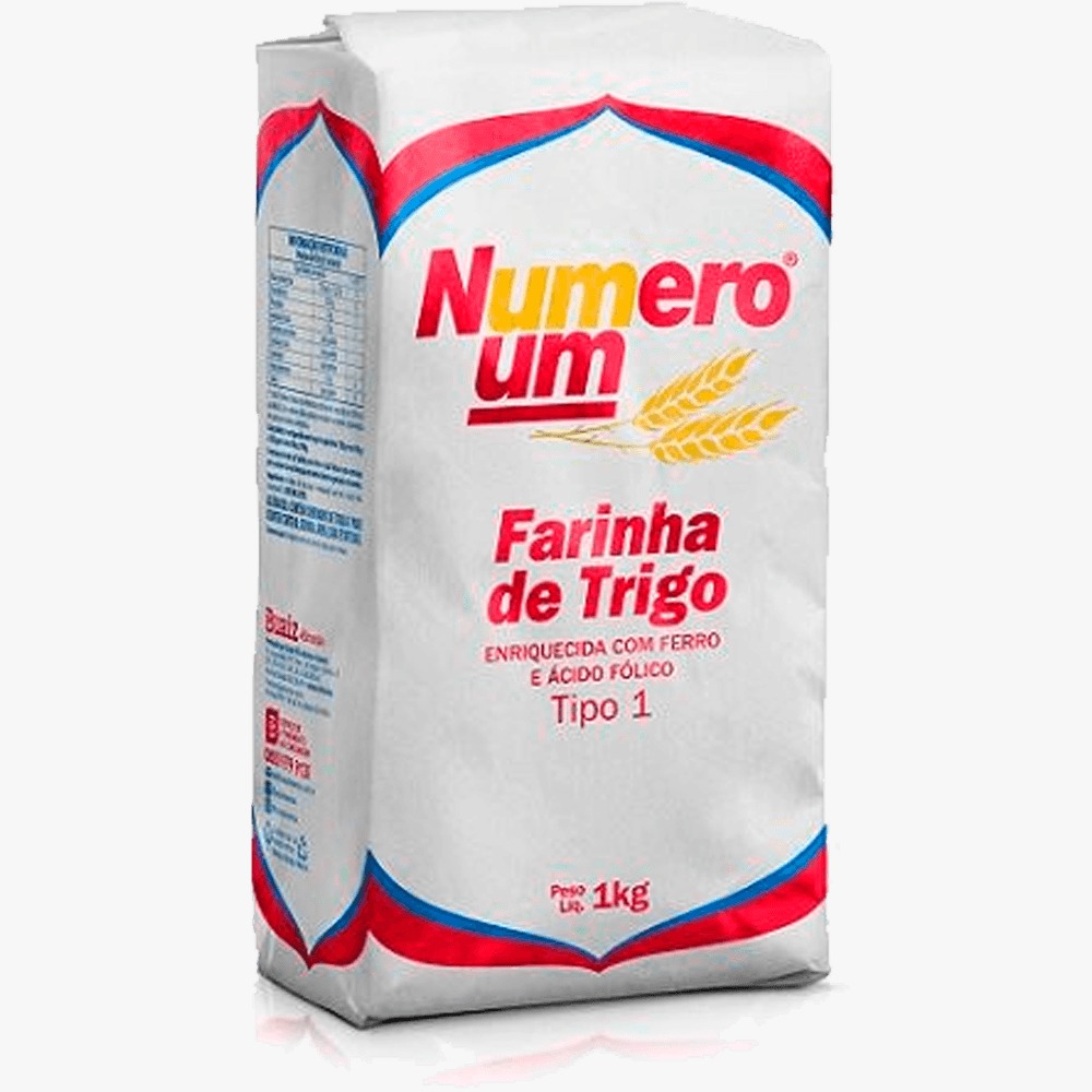 BZ FARINHA DE TRIGO NUMERO UM 1 KG PAPEL