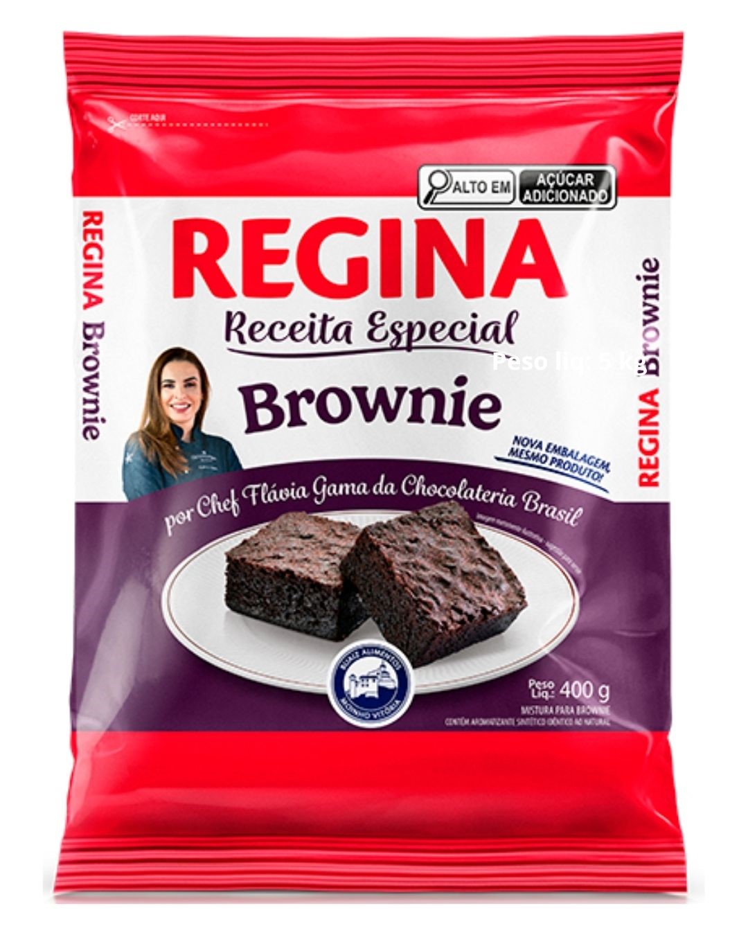 BZ MIST BOLO REGINA POUCH 400 G BROWNIE