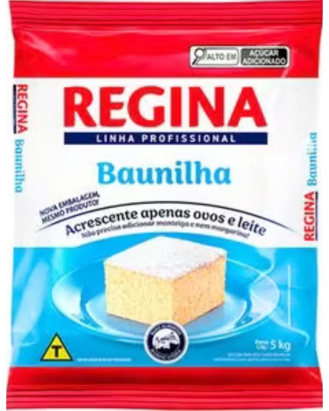 BZ MIST BOLO REGINA 5KG BAUNILHA