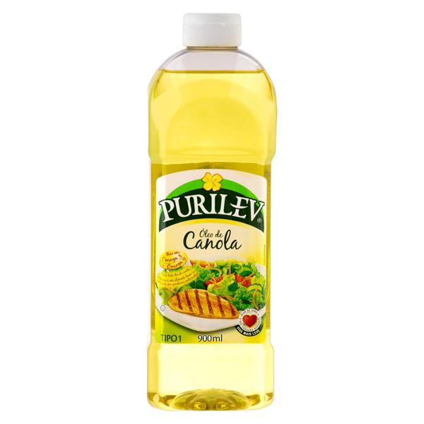 OLEO DE CANOLA PET 900 ML PURILEV