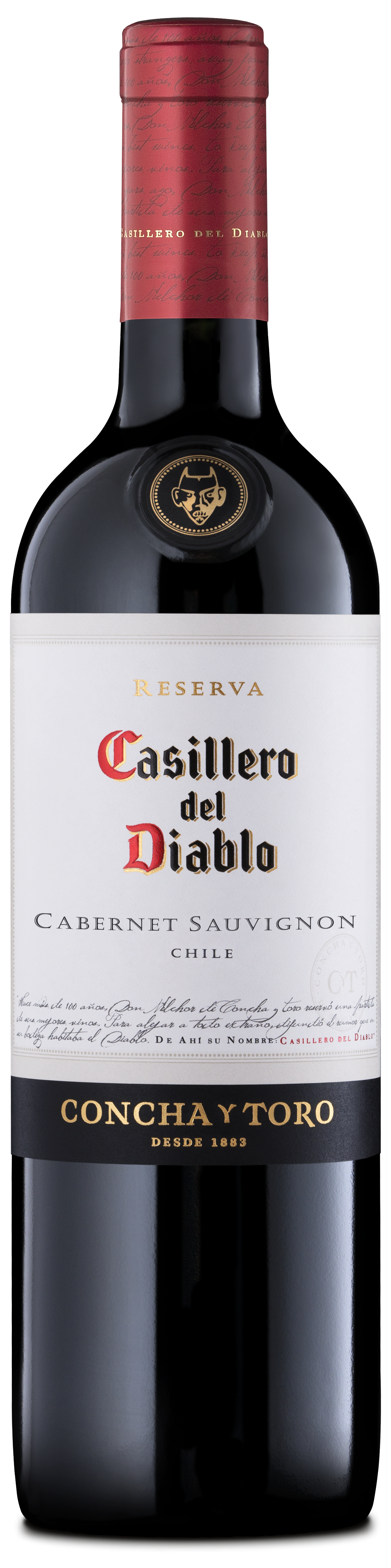 V CASILLERO DEL DIABLO CABER SUAV 750 ML