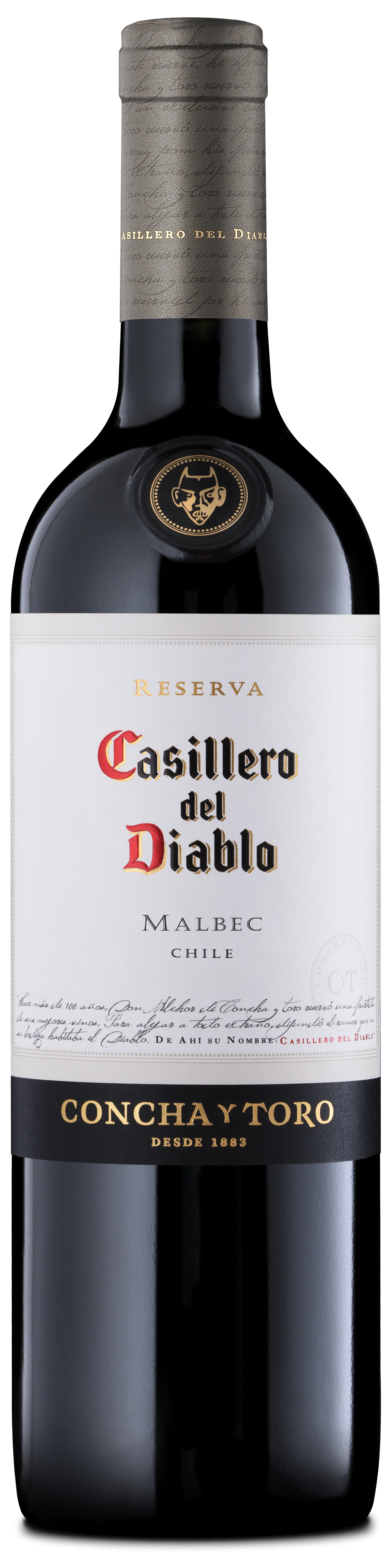 V CASILLERO DEL DIABLO MALBEC 750 ML