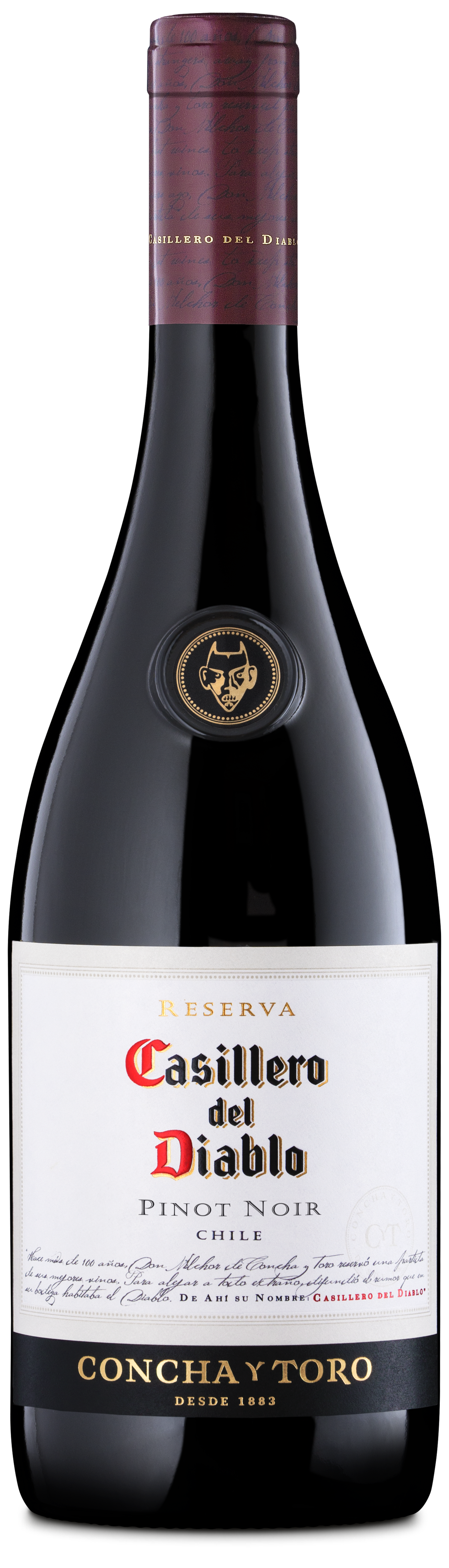V CASILLERO DEL DIABLO PINOT NOIR 750 ML