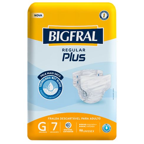 FRALDA D. BIGFRAL PLUS REGULAR G 7 UN