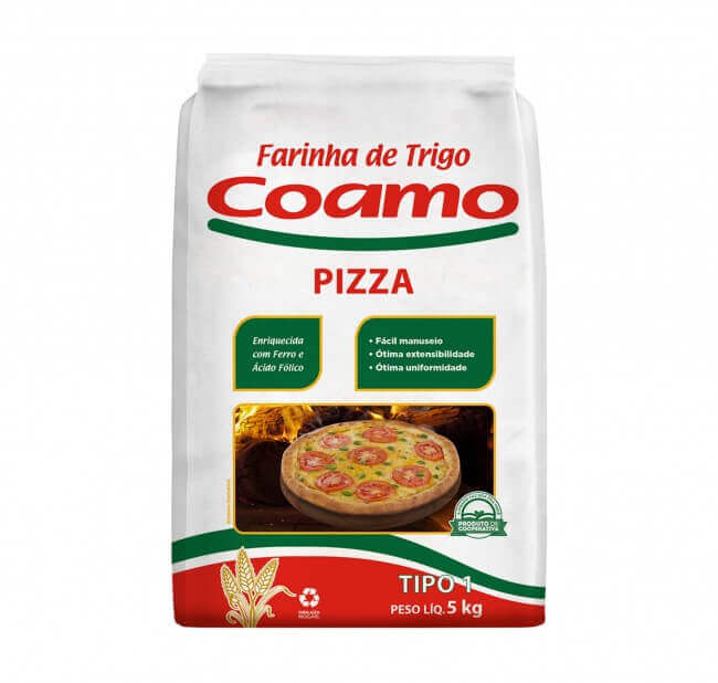 FARINHA DE TRIGO TIPO 1 PIZZA 5 KG COAMO