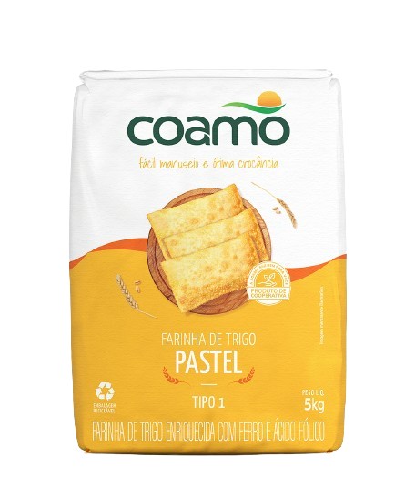 FARINHA DE TRIGO TIPO 1 PASTEL 5KG COAMO